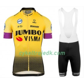 Cykeltøj + Bib Cykelshorts 2019 Team Jumbo-Visma N001